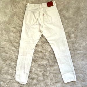 Levi’s 501 White Jeans